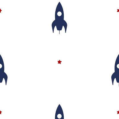 Mini Rockets Fabric By The Metre - Addie and Harry